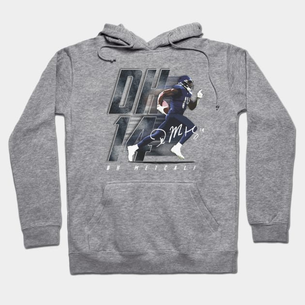 D.K. Metcalf Seattle Blur Hoodie by ClarityMacaws